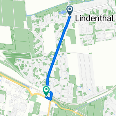 Lindenthaler Hauptstraße, Leipzig nach Nordwest, Leipzig