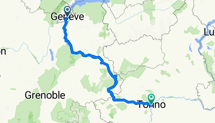 Geneva to Torino