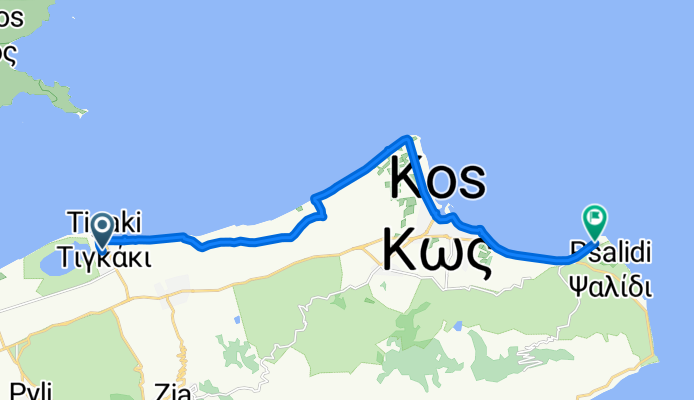 Tigkaki to Kos