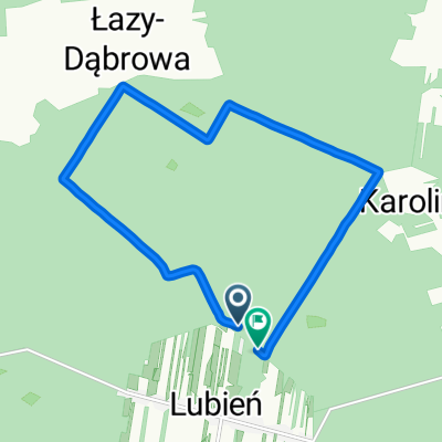 Lubień do Lubień