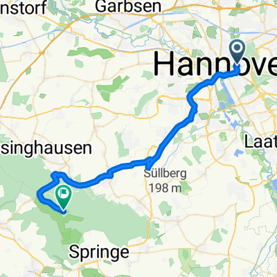 Seelhorststraße, Hannover nach Springe