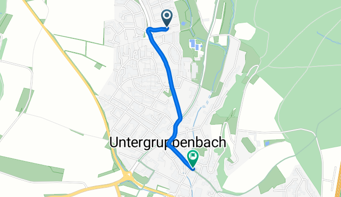 49.098, 9.274 nach 49.087, 9.278