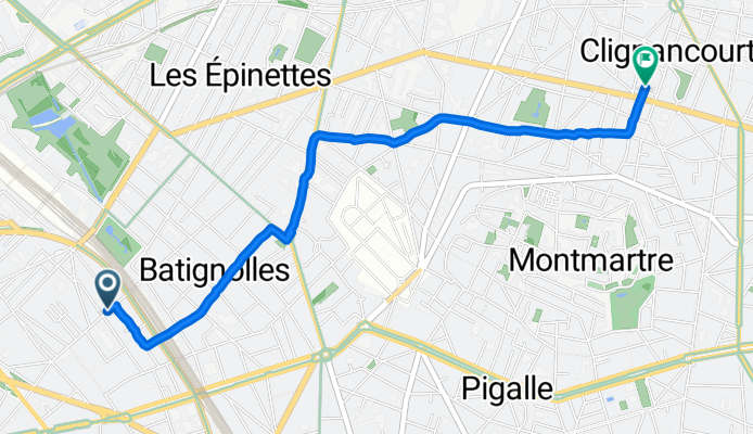 Rue Legendre, Paris à 18e Arr., Paris