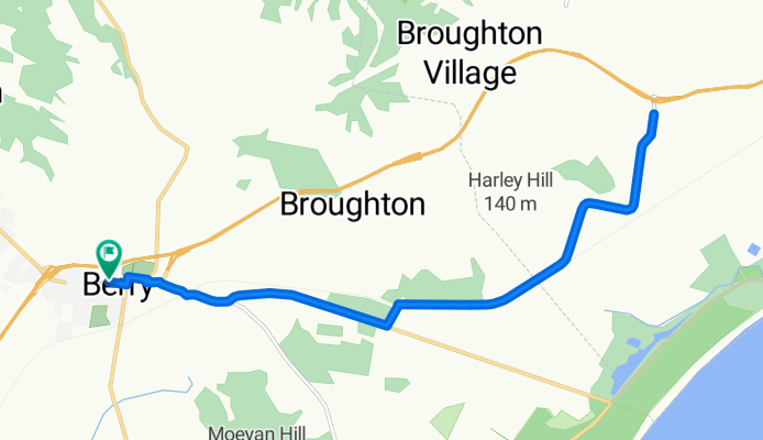 Albany St, Berry to Albany St, Berry