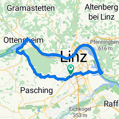 Linz / Ottensheim / Rufling / Linz