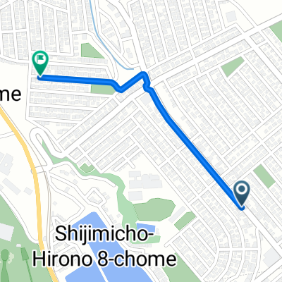 Midorigaokachonaka 2-Chōme, Miki to Shijimichohigashijiyugaoka 1-Chōme, Miki