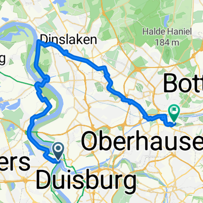 Ruhrtour, 2. Duisburg - Oberhausen Neue Mitte
