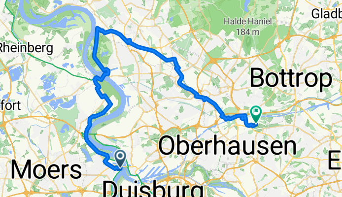 Ruhrtour, 2. Duisburg - Oberhausen Neue Mitte