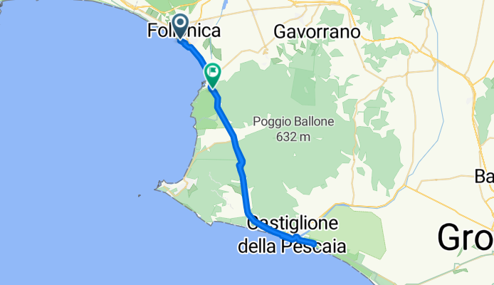 Via Carducci Giosue nach Collacchie