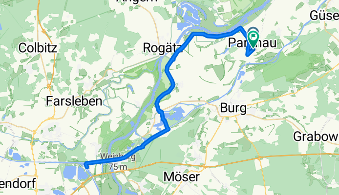 Parchau - Schiffshebewerk Rothensee - Parchau