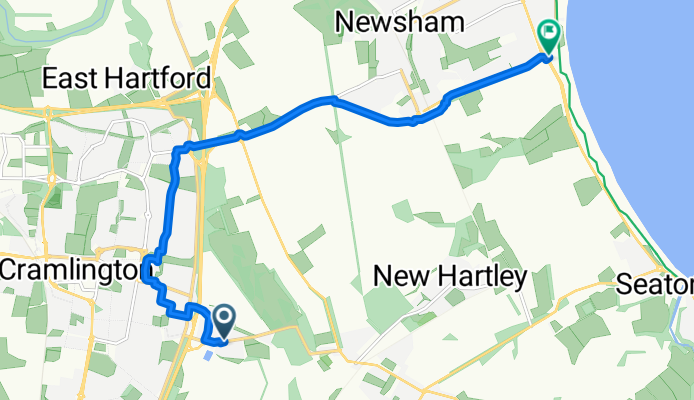 Rouen Crescent to Links Road