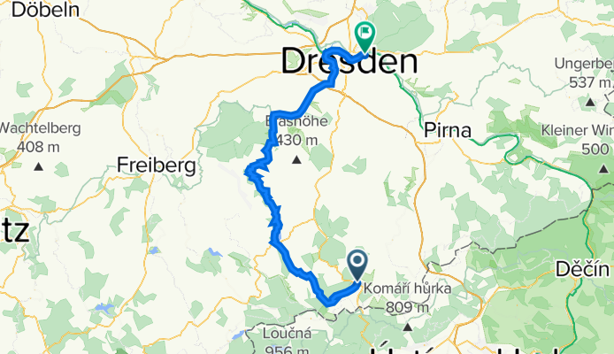 entlang der Wilden Weißeritz