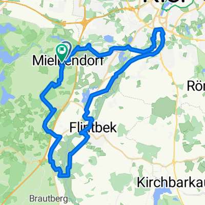 Route in Mielkendorf