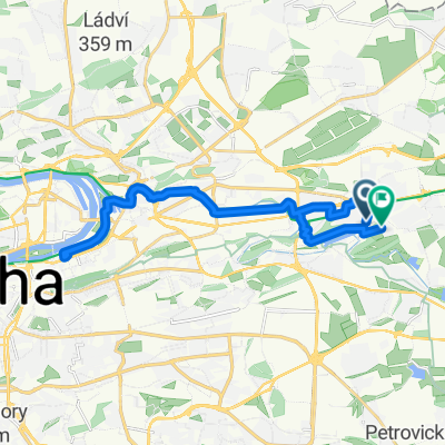 Vajgarská, Prague 14 to Mrázkova, Prague 14