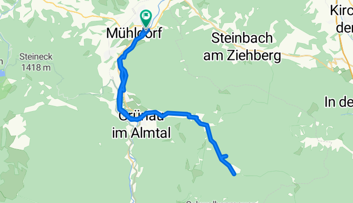 Grubbachstraße, Scharnstein nach Grubbachstraße, Scharnstein