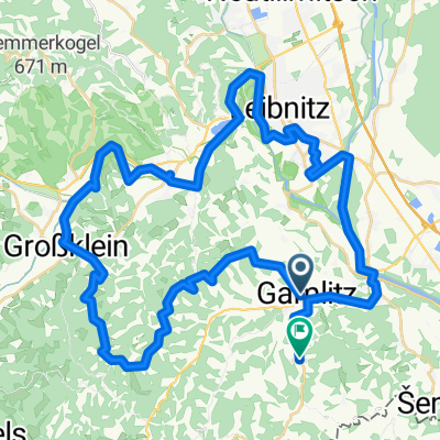 Wiederhergestellte Route