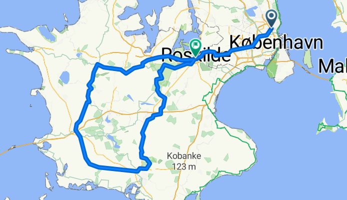 Bregnevej, Gentofte nach Stændertorvet, Roskilde