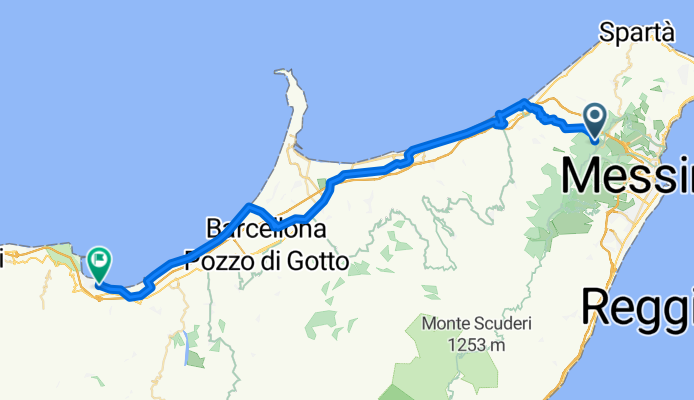 SS 113, Messina nach Via Fiume, Falcone