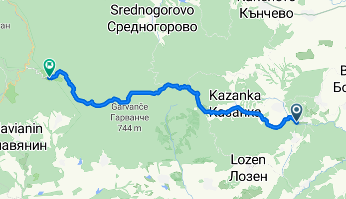 From Stara Zagora to Bratya Daskalovi