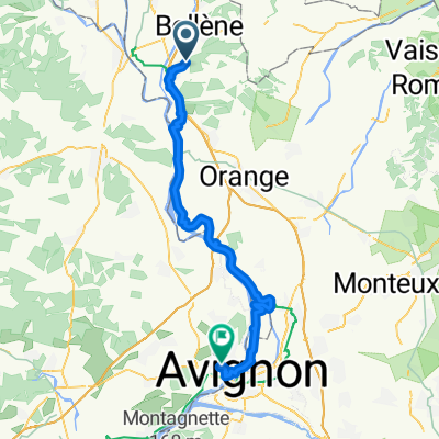 Chemin Roland Tailland, Mondragon to Impasse Carnot, Villeneuve-lès-Avignon