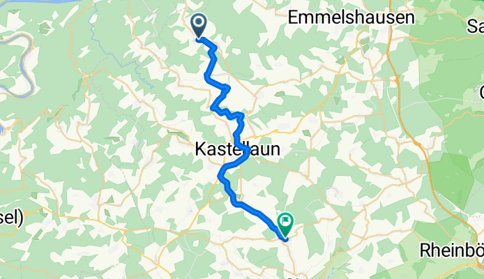 Mühlenweg, Dommershausen nach Hauptstraße, Neuerkirch