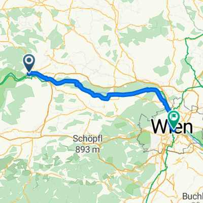 MidlifeCycle 2025 - Day 13 - Ride 1 - Ybbs to Vienna