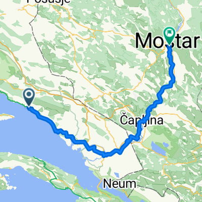 Stage 3: Drvenik to Mostar