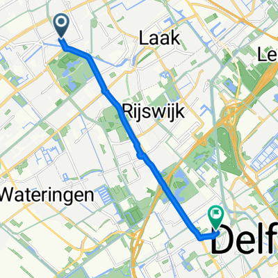 Bilthovenselaan, The Hague to Wallerstraat, Delft