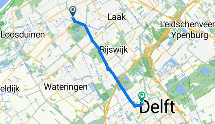 Bilthovenselaan, The Hague to Wallerstraat, Delft