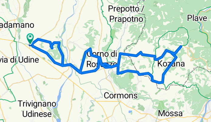Via Divisione Julia, Buttrio a Via Divisione Julia, Buttrio