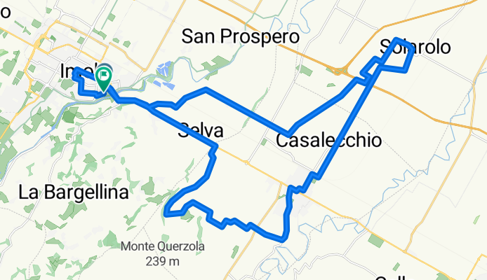 Da Via Alcide de Gasperi a Via Alcide de Gasperi