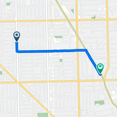 W Fletcher St, Chicago to N Clark St, Chicago