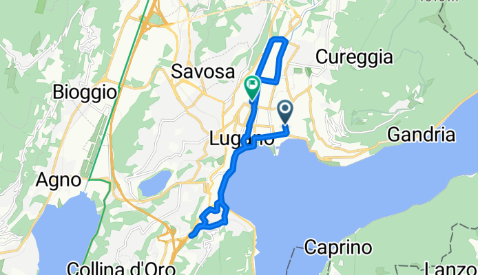 Via al Lido, Viganello a Via Giuseppe Buffi, Lugano