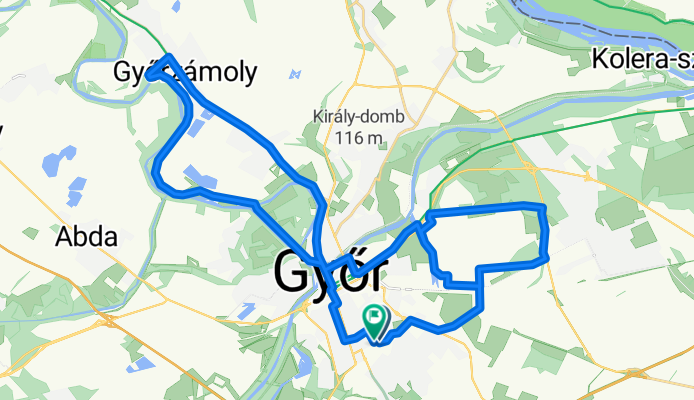 Tihanyi Árpád út, Győr - Ifjúság körút, Győr