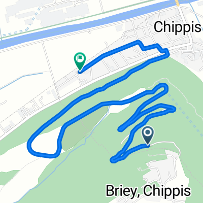 De Route de Briey à Rue des Clives