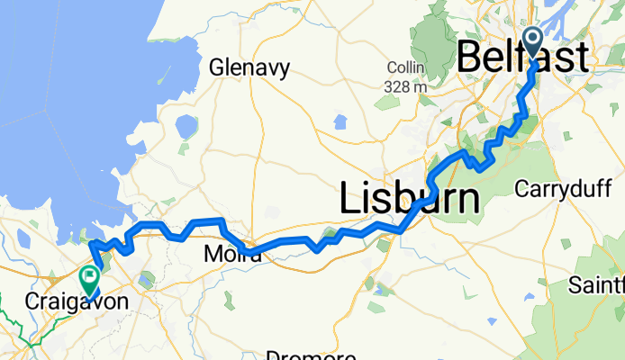 01: Belfast – Craigavon (DEVELOPED) - 02: Craigavon – Cookstown (DEVELOPED) - 03: Cookstown – Lifford (DEVELOPED_WITH_SIGNS) - 04: Lifford – Bridgend (DEVELO...