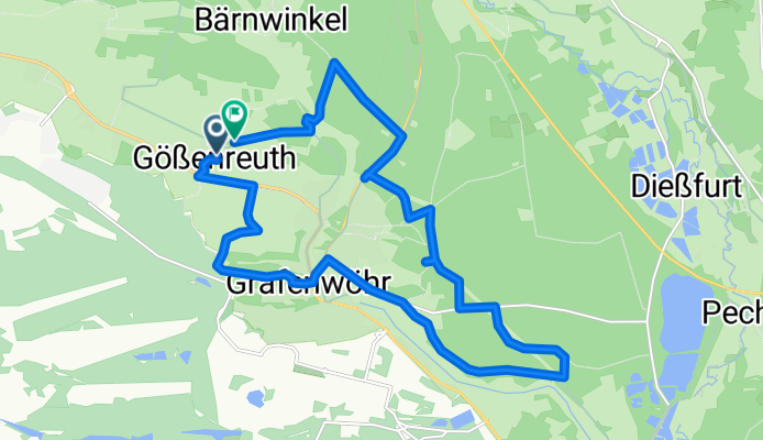 Mühlweg nach Mühlweg