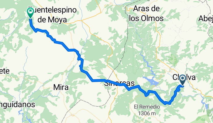 Chelva - San Martín de Boniches
