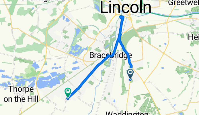 Grantham Road to Mill Lane