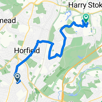 Brynland Avenue, Bristol to Carroll Court Frenchay Campus, Bristol