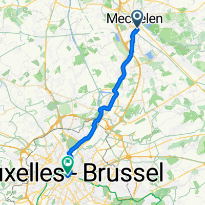Mecheln - Brüssel