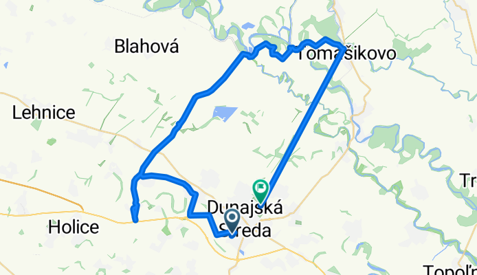 Rekreačný rad do Dunajská Streda