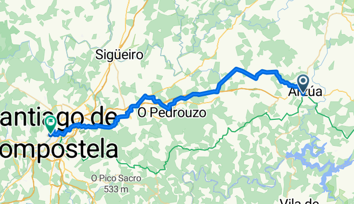 Santiso - Santiago di Compostela