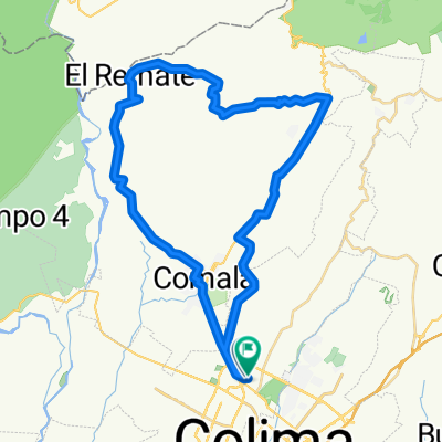 Calle Gabriel León Polanco, Ciudad de Villa de Álvarez a Calle Gabriel León Polanco, Ciudad de Villa de Álvarez