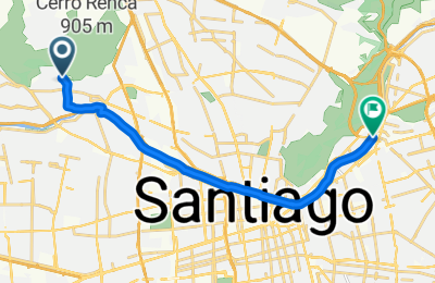 Ruta desde Calle Titán
