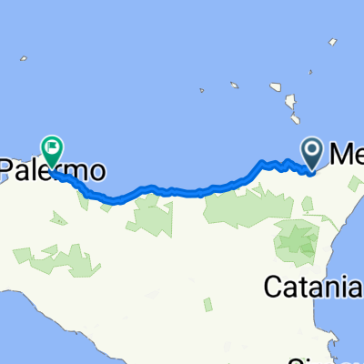 Via Stazione, Falcone nach Ottava Circoscrizione, Palermo