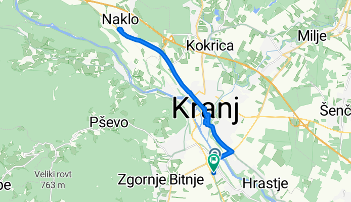 Orehek - Naklo - Orehek