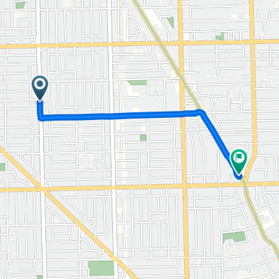 W Fletcher St, Chicago to N Clark St, Chicago