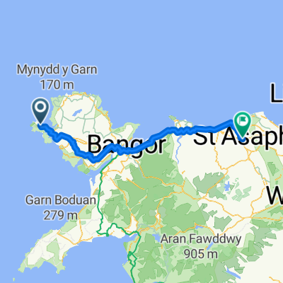 From Holyhead to Saint Asaph