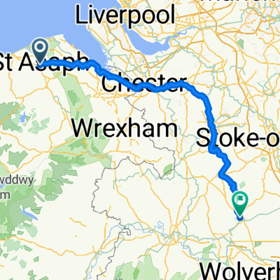 From Saint Asaph to Newport